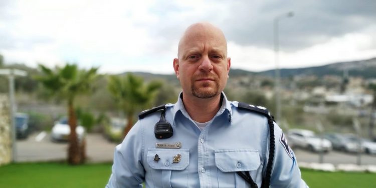 סנ"צ דודי רוזנטל מפקד תחנת עירון משטרה