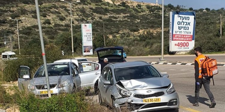 תאונת דרכים איחוד הצלה