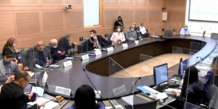 וועדת הפנים מתוך שידורי הכנסת