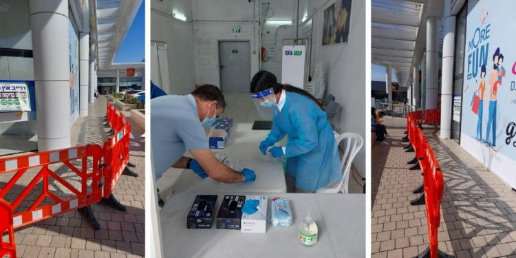 חדש בקניון More: מתחם מהיר לבדיקות קורונה מפוקחות