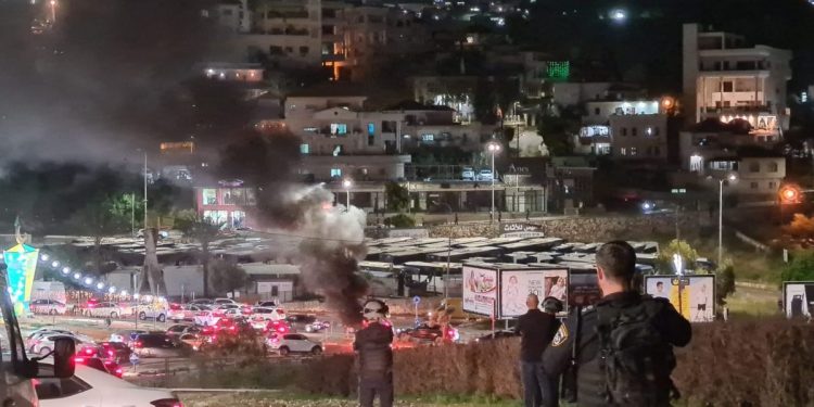 הפרות סדר אום אל פאחם משטרה ערבים