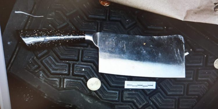 שוד גרזן להבות חביבה צילום: דוברות המשטרה