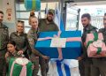 שי לחייל: ילדי בית הספר הממלכתי בצוותא חילקו מתנות ללוחמי מג"ב